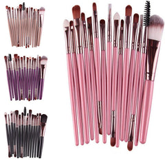 Pro Soft Makeup Brushes 15pc