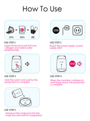 Mask Maker Machine DIY Beauty Salon Collagen Facial
