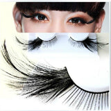 Black Feather Eyelashes