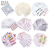 Mixed Design Nail Art Sticker Set