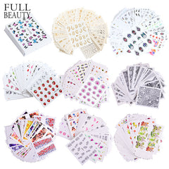 Mixed Design Nail Art Sticker Set