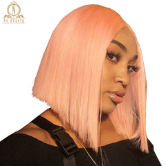 13x6 Transparent Human Hair Lace Frontal Brazilian Wig