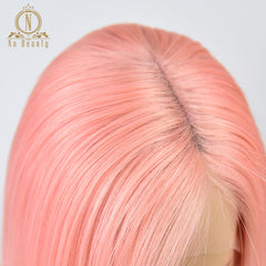13x6 Transparent Human Hair Lace Frontal Brazilian Wig