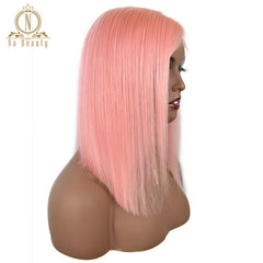 13x6 Transparent Human Hair Lace Frontal Brazilian Wig