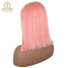 13x6 Transparent Human Hair Lace Frontal Brazilian Wig