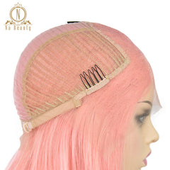 13x6 Transparent Human Hair Lace Frontal Brazilian Wig