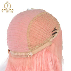 13x6 Transparent Human Hair Lace Frontal Brazilian Wig