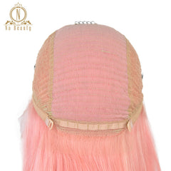 13x6 Transparent Human Hair Lace Frontal Brazilian Wig