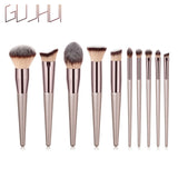 1PCS Wooden Foundation Makeup Brush