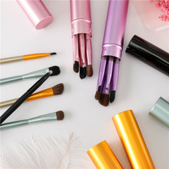 5pcs Travel Portable Mini Makeup Brushes Set