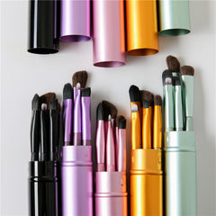 5pcs Travel Portable Mini Makeup Brushes Set