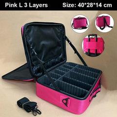 Fashion Cosmetic Bag Travel Makeup Organizer Professional