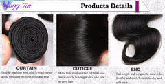 Straight Hair Bundles With Closure 3 Bundles with 1 Closure Malaysian Human Hair With Lace Frontal