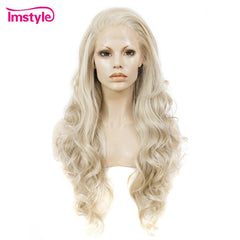 Long Wavy Ash Wigs