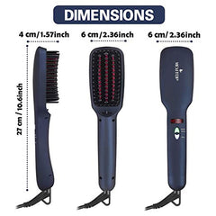 Ionic Hair Straightener Brush Comb