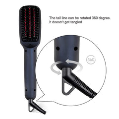 Ionic Hair Straightener Brush Comb