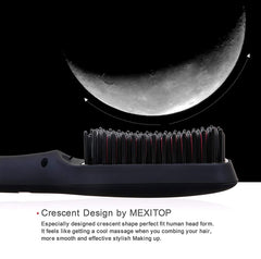 Ionic Hair Straightener Brush Comb