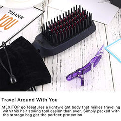 Ionic Hair Straightener Brush Comb