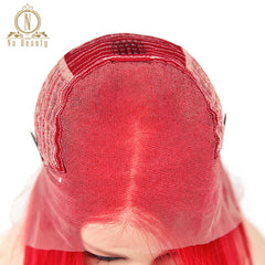 13x6 Transparent Human Hair Lace Frontal Brazilian Wig