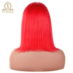 13x6 Transparent Human Hair Lace Frontal Brazilian Wig