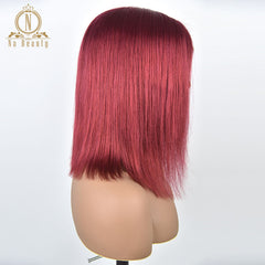 13x6 Transparent Human Hair Lace Frontal Brazilian Wig