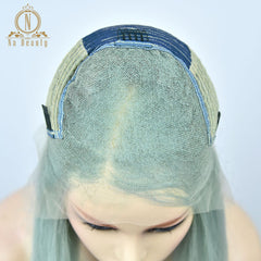 13x6 Transparent Human Hair Lace Frontal Brazilian Wig