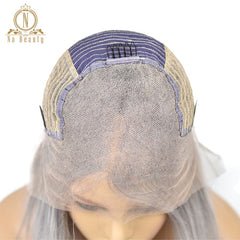 13x6 Transparent Human Hair Lace Frontal Brazilian Wig