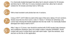 Brazilian Keratin Treatment Straightening Repair Damage Hair