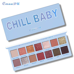 Silky Shine Waterproof Eyeshadow 14 Color