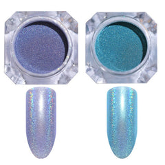 Holographic Nail Powder 2pcs