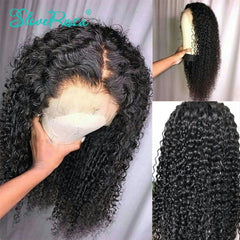 Curly Lace Front Malaysia Remy Human Hair Wig