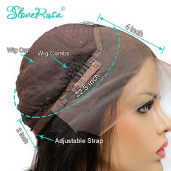 Curly Lace Front Malaysia Remy Human Hair Wig