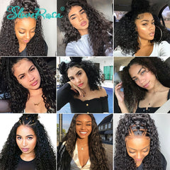 Curly Lace Front Malaysia Remy Human Hair Wig