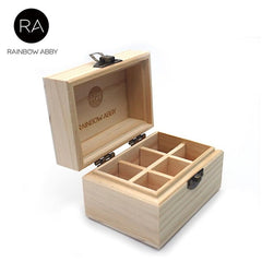 Pine Wooden Essential Oil Natural Boxes 5-15ml