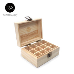 Pine Wooden Essential Oil Natural Boxes 5-15ml
