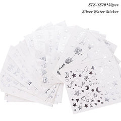 Mixed Design Nail Art Sticker Set