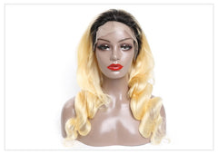 Body Wave 613 Honey Blonde Preplucked Brazilian Remy Human Hair Wig