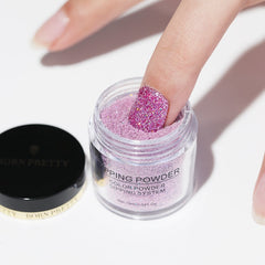 Holographic Dip Nail Powders