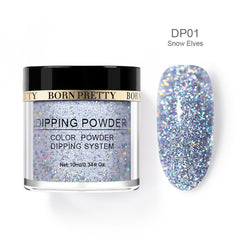 Holographic Dip Nail Powders