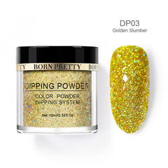 Holographic Dip Nail Powders