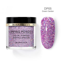 Holographic Dip Nail Powders