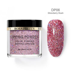 Holographic Dip Nail Powders