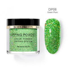 Holographic Dip Nail Powders