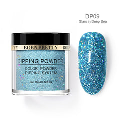 Holographic Dip Nail Powders