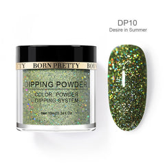 Holographic Dip Nail Powders