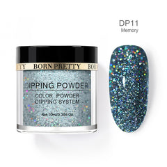 Holographic Dip Nail Powders