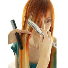 Ultrasonic Hot Vibrating Razor Comb For Hair Cut & Styling