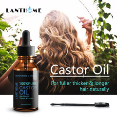 Black Castor Oil for Natural Eyelash Hair Growth
