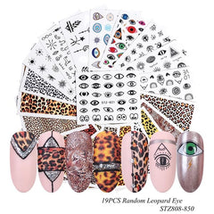 Mixed Design Nail Art Sticker Set