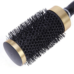 Ceramic Iron Hair Brush Anti-static High Temperature Resistant Round Barrel Comb